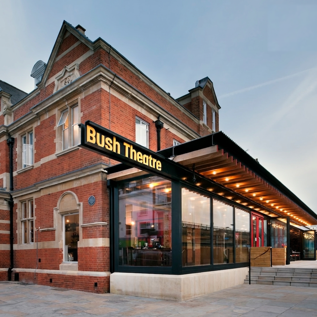 Exterior of the Bush Theatre, Shepherd's Bush, London
